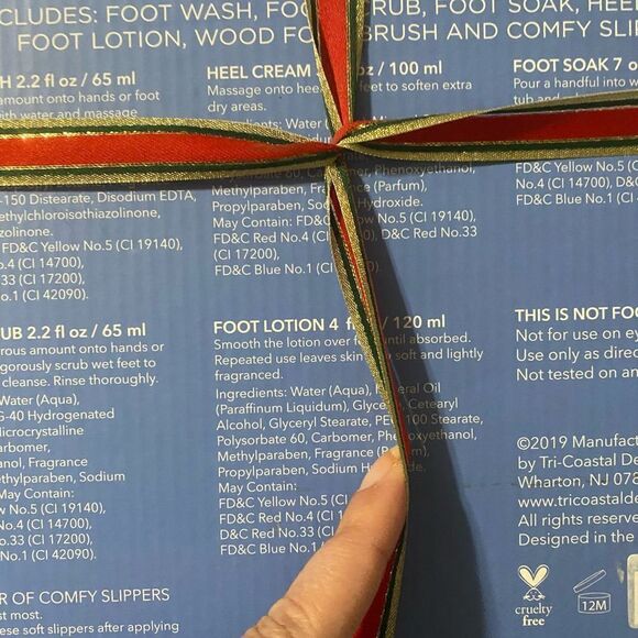 Simple Pleasures 7pc deluxe slipper set - Picture 7 of 8